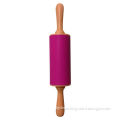 Rolling Pin, Food Grade Safe Silicone, Easy Rolling and Clean-up, Perfect for Tiny Hands